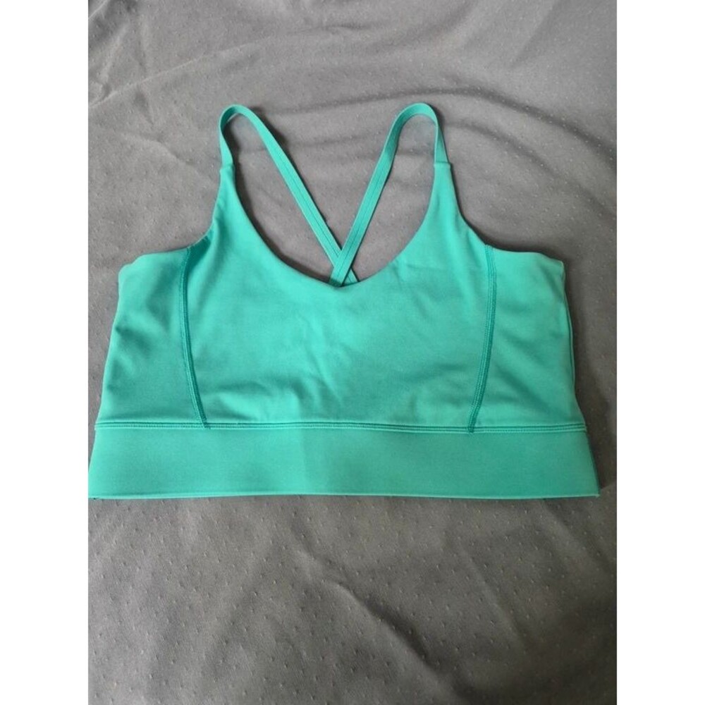 Sports Bra 1st Phorm XL Teal Green Workout Top